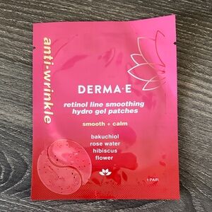 ❤️$2 NWT Derma E Retinol Line Smoothing Hydro Gel Patches - one pair